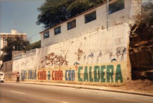 1983. Campaña electoral en el Zulia.