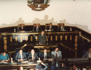 1990. Junio, 14. Discurso en sesión solemne del Congreso Nacional, con motivo del Bicentenario del General José Antonio Páez.