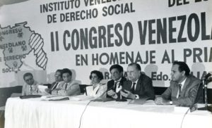 1991. Diciembre, 1. II Congreso Venezolano de Derecho Social. Maracaibo