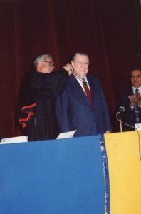 1992. Abril, 13. Homenaje de la Academia Mexicana de Derecho Procesal del Trabajo en la Universidad Autónoma de Coahuila, Saltillo, México.
