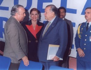 1994. Encuentro con Mirla Castellanos y Aldemaro Romero.