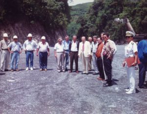 1994. Octubre, 16. Inspección a las obras del Sistema de transvase Yacambú-Quíbor.