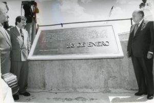1997. Enero, 23. Inauguración de la represa Macagua II en Puerto Ordaz.