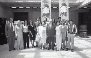 1997. Marzo, 15. Homenaje a Rafael Caldera en la Biblioteca Pública Central Dr. Félix Pifano, San Felipe, estado Yaracuy.