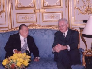 1998, Marzo, 21. Entrevista con el Primer Ministro Lionel Jospin en el Hotel Matignon, Paris.