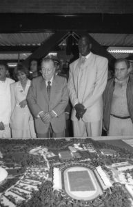 1998. Agosto, 29. Inauguración del Coliseo Carl Herrera Allen en Guanare, estado Portuguesa.