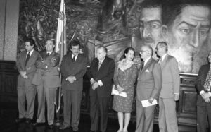 1998. Noviembre, 12. Presentación de las obras completas de Augusto Mijares en el salón Boyacá del Palacio de Miraflores.