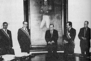 Rafael Caldera - 1999 Enero 18 Condecoración altos funcionarios del Gobierno