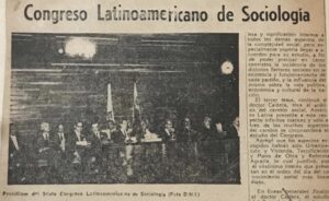 Rafael Caldera en el VI Congreso Latinoamericano de Sociología en 1961.