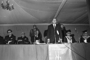 1970. Octubre, 22. Inauguración de la Universidad Metropolitana.