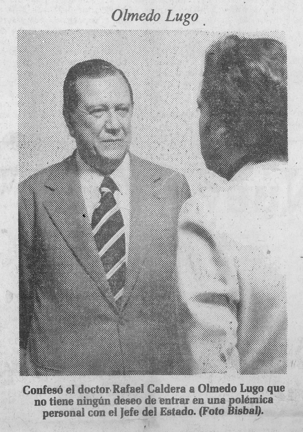 1977. Agosto, 26. Al presidente Pérez «Se le fueron los frenos»