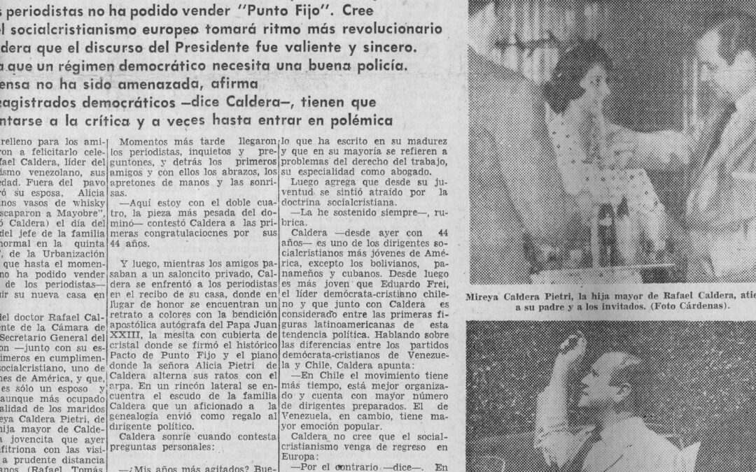 1960. Enero, 25. Aquí estoy con el doble cuatro, la pieza más pesada del dominó