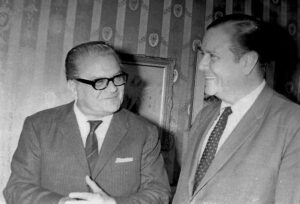 1968. Diciembre, 13. Encuentro de Gonzalo Barrios con el presidente electo.