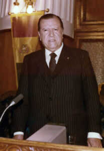 1980. Marzo, 3. En el Congreso de Bolivia en La Paz.
