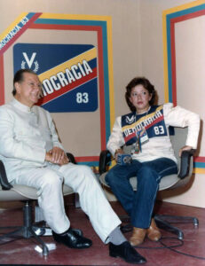 1983. Diciembre, 4. Entrevista con la periodista Idania Chirinos.