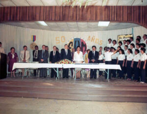 1982. Enero, 15. Homenaje en Coro, estado Falcón, a la Federación Venezolana de Maestros (FVM).