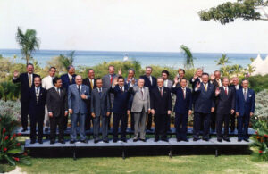 1997. Noviembre, 8. VII Cumbre Iberoamericana de Jefes de Estado y de Gobierno en la Isla de Margarita.