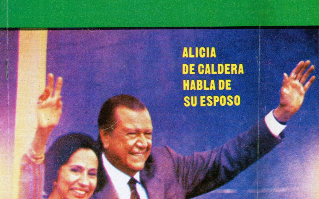 1983. Noviembre, 20. Alicia de Caldera habla de su esposo