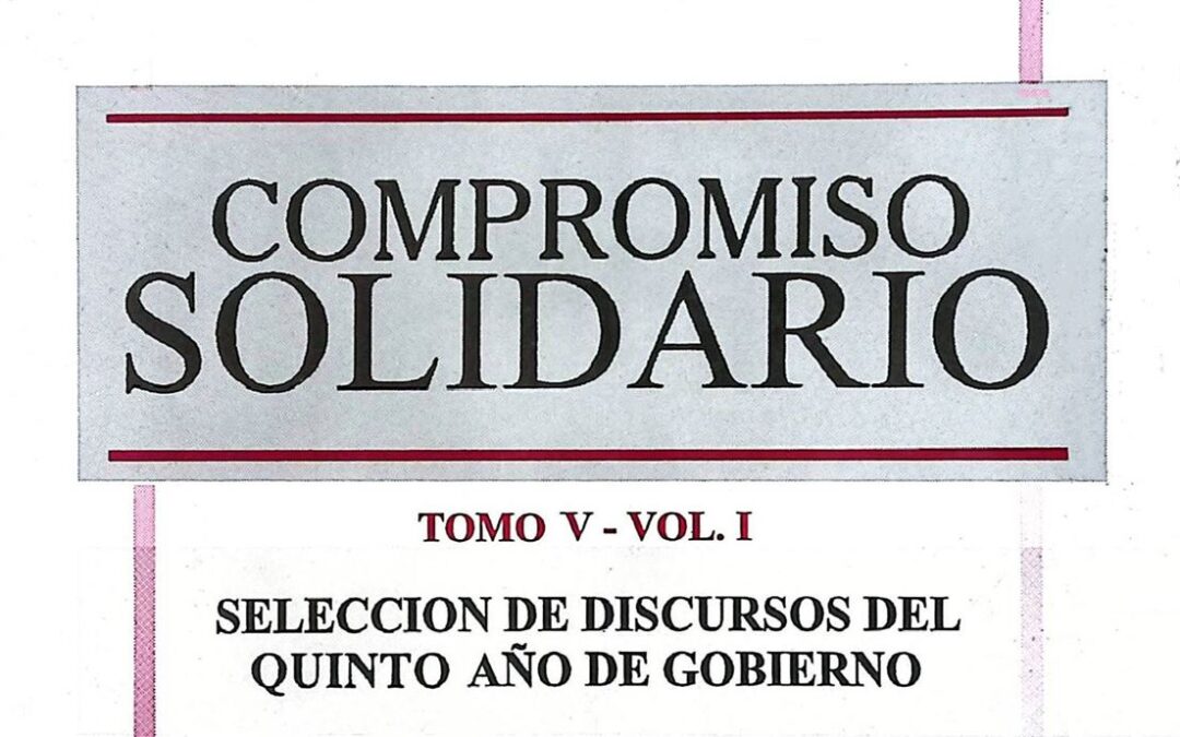 Compromiso Solidario Tomo V – Vol I y II (1998)