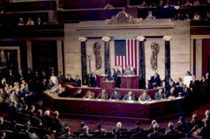 1970. Junio, 3. Rafael Caldera ante el pleno del Congreso de los Estados Unidos.