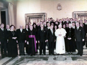 1984. Diciembre, 4. Audiencia con el Papa Juan Pablo II, El Vaticano, Roma.