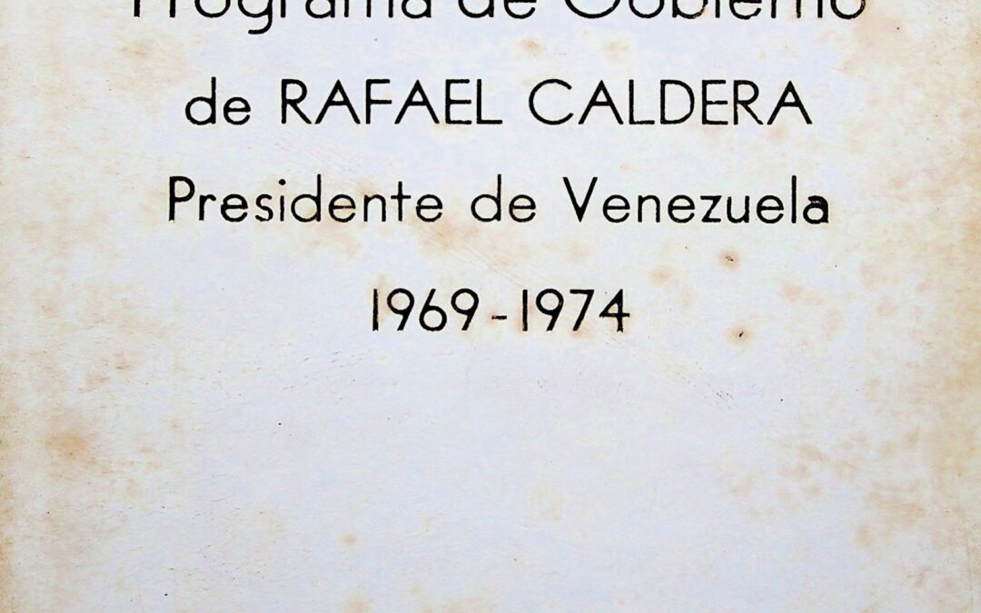 Programa de gobierno 1969-1974 (1971)